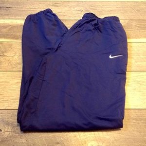 Nike blue elastic waistband sweatpants